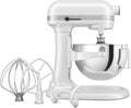 KitchenAid Staande mixer Heavy DUTY 5KSM55SXXEWH Planetaria, 5,2 liter, wit, met hefschaal