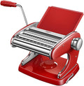 Shchna Pastamachine Gourmet, Met Verstelbare Dikte 3 Messen Compact pastamachine, Handmatige Noedelmaker, Voor Keuken Metalen Pastamachines