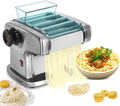 Pastamachine Volautomatische elektrische noedelmaker, 135 W noodlemaker Verse noedels maken Roestvrijstalen elektrische noedelmaker, met 9 mm