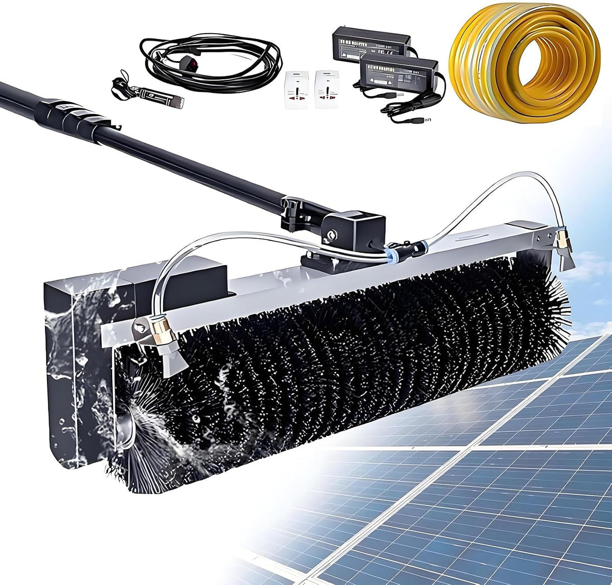 Raamreiniger Gutygio Elektrische reinigingsmachine, reinigingshoogte: 3,5 m / 5,5 m / 7,5 m, automatische watersproeier MainsElectricity-3.5m/11.4ft