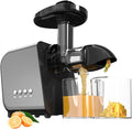 Sapcentrifuge Slow Masticating Juicer, met 800ml capaciteit, 3-traps filtratie en eenvoudig schoon ontwerp, compacte sapmachine, voor thuis en keuken