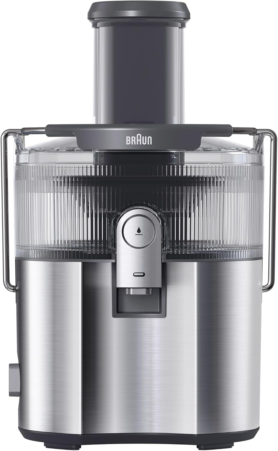 Braun Sapcentrifuge MultiJuice 7 SJ7000, 75 mm Tuit, 2L Sapcontainer, 1000W, Grijs, Centrifugale Slowjuicer, met ColdXtract-technologie
