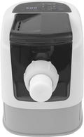 Shiyinge Pastamachine Elektrische noedelmachine, 260 W, 220 V, met 13 vormen, volautomatische pastamachine, spaghetti-pastamachine, dikke, ronde