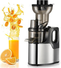 Sapcentrifuge Slow Masticating Juicer, 150W Automatische Pulp Ejection, Extra Brede 75mm Chute, voor Hele Fruit & Groenten