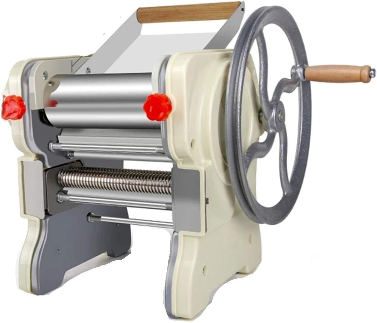 Shchna Pastamachine Gourmet, Handmatige Noedelmachine Handmatige Deegroller Roestvrijstalen Noedelknoedelpastamachine Compact pastamachine