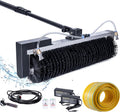 Raamreiniger Saiyerus Elektrische Zonnepaneelreinigingsgereedschappen, 60CM Rol Borstelkop, 7.5M/25Ft, Zonnepaneel Reinigingsmachine