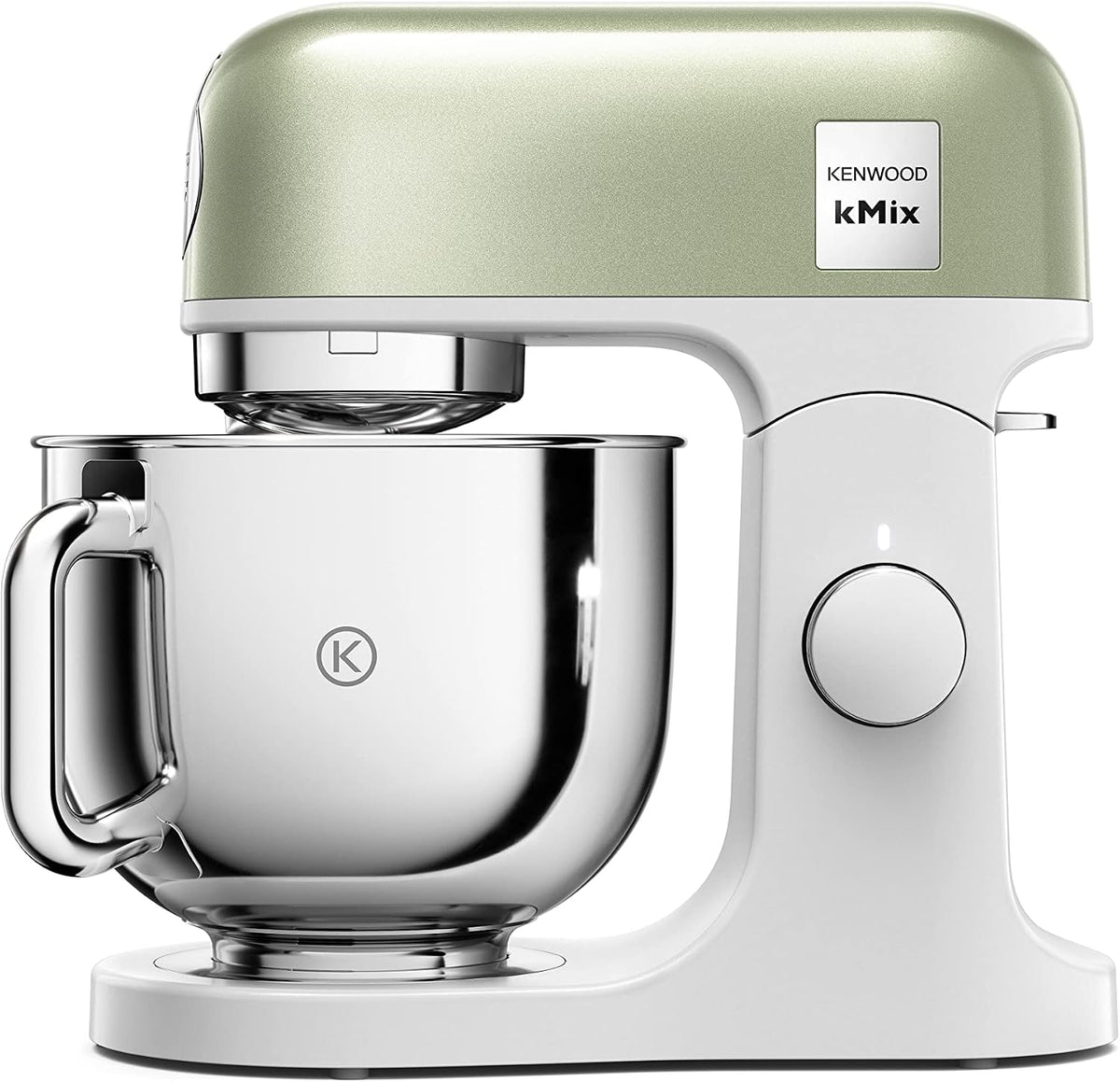 Kenwood Keukenmachine kMix Editions KMX760GR, 5 l roestvrijstalen kom, incl. 3-delige patisserieset en spatbescherming, 1000 watt, groen metallic
