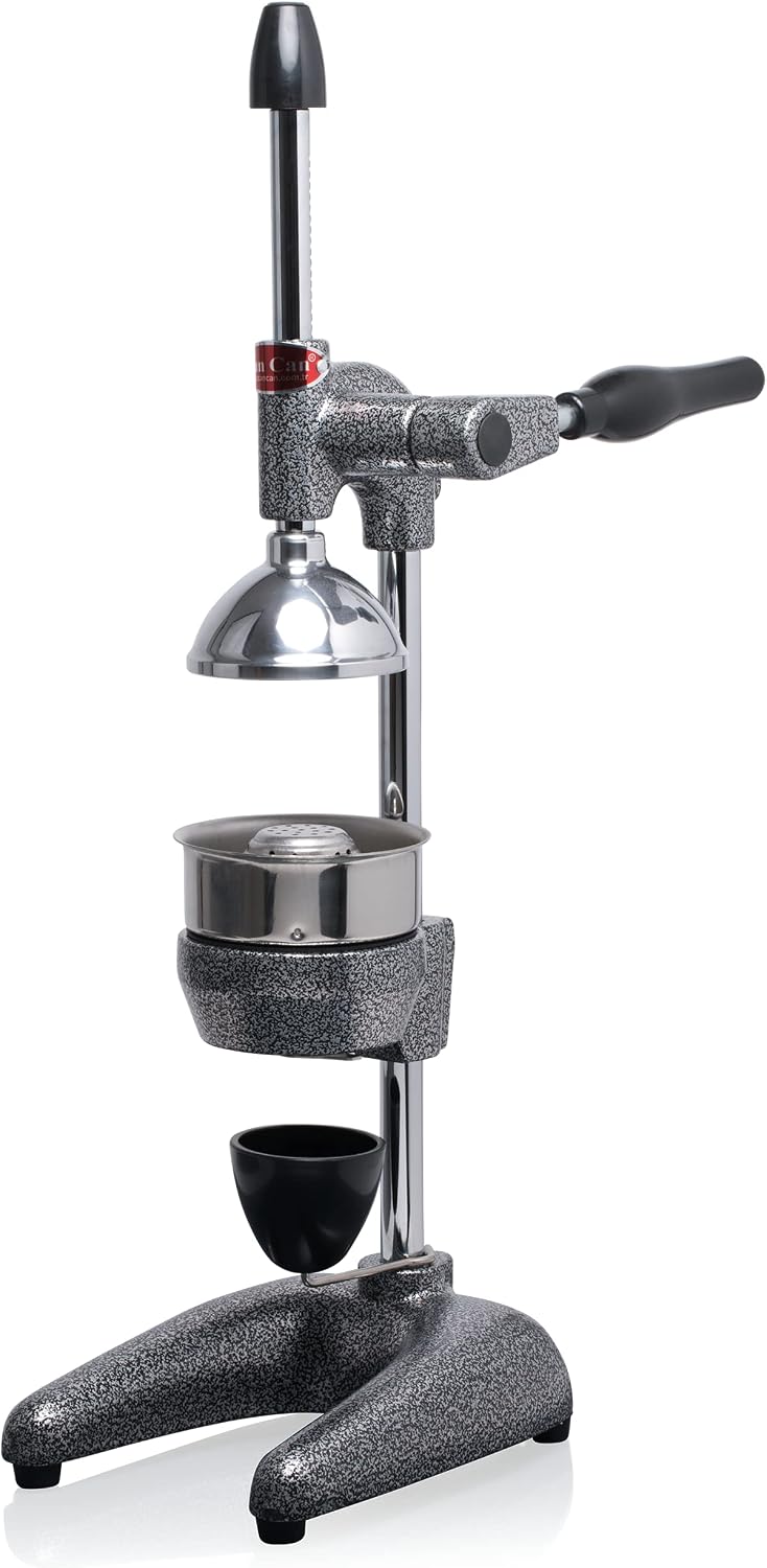 Sapcentrifuge Can-Can Can, CAN001, Zilver, Can Commerciële Grade Granaatappel en Citrus Juicer
