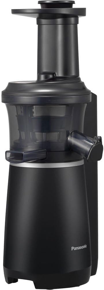Panasonic Sapcentrifuge MJ, 150 W, L501KXE Slow Juicer, Zwart, Roestvrij Staal en Kunststof