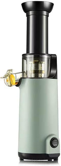 Sapcentrifuge Slow juicer, 120W motor, koude pers masticerende sapmachine, voor hogere sapopbrengst, omgekeerde functie, compact en draagbaar
