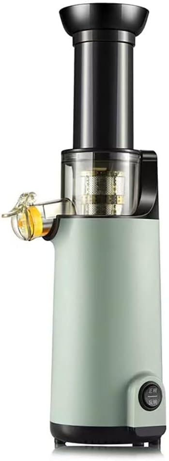 Sapcentrifuge Slow juicer, 120W motor, koude pers masticerende sapmachine, voor hogere sapopbrengst, omgekeerde functie, compact en draagbaar