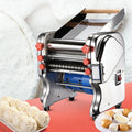 Cglyyds Pastamachine Commerciële 304 roestvrijstalen automatische, voor restaurants Doughwidth16cm, geschikt, gehakte pastamachine, persmachine