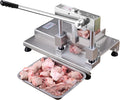 Cwcqgh Snoeizag Vleesbotzaagmachine, commerciële handmatige botguillotine, roestvrijstalen snijmachine, voor varkenskarbonades, voor varkenspoten