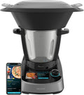 Cecotec Keukenmachine Mambo Touch Multifunctionele, 1600 W, 12,7 cm (5 inch) TFT-touchscreen, 37 functies, inhoud 3,3 liter, app