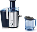 Sapcentrifuge Bosch Vitajuice 3 Sapcentifuge, sapcontainer 1250 ml, MES3500, 700 Watt, blauw, vaatwasserbestendig
