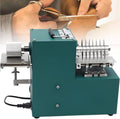 MhWrughts Riemgesp Elektrische riemsnijmachine, 2-86 mm breedte, 90 mm as, 40W verstelbare snijmachine, voor leer, voor portemonnees, riemen