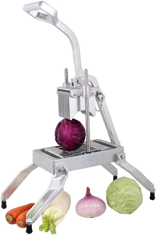 Snijmachines Pwabaf Commerciële snijmachine, fruit- en groentesnijmachine, groentesnijmachine, uiensnijder, ringversnipperaar, kool versnipperd