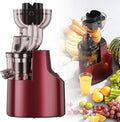 Boozxcv Sapcentrifuge Nieuwe, voor huishoudelijk gebruik Volautomatisch malen Sapcentrifuge van groot kaliber 150W Slow Silent Fresh Juicer