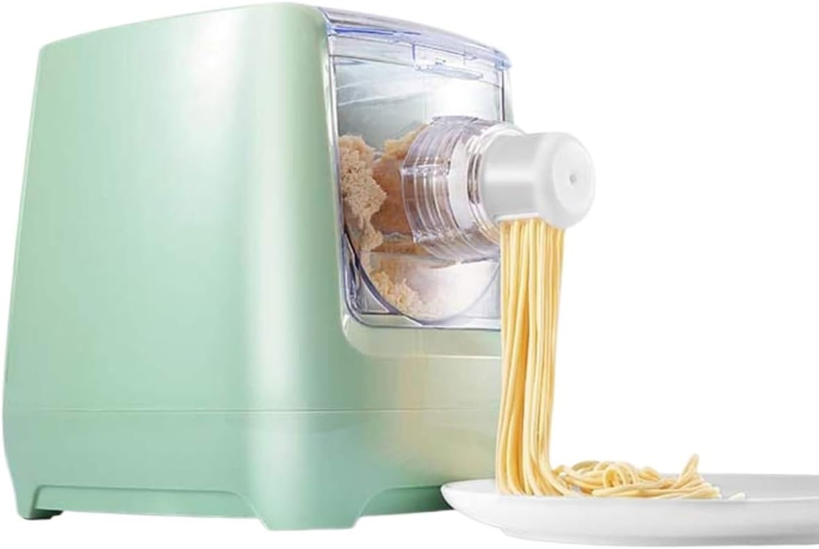 Shchna Pastamachine Gourmet, Elektrische Pasta Compacte Pastamaker Pasta Ramen Noodle Maker 13 Noedelvormen, Voor Zelfgemaakte Compact pastamachine