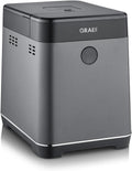Broodbakmachine Graef. Graef BA806, 500 g of 750 g brood, met 36 programma's, 60 minuten warmhoudfunctie, 3 niveaus bruiningsgraad