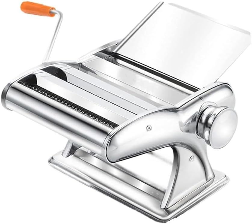 Shchna Pastamachine Gourmet, Handmatige Pastamachine Roestvrijstalen Pastamachine Noedelmaker, Voor Zelfgemaakte Spaghettilasagne Compact pastamachine