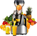 Sapcentrifuge Koude pers Juicer, Slow Masticating Juicer Machine, met Grote Feed Chute, voor Hele Fruit en Groenten, Hoge Nutriënt Retentie
