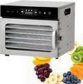 Wtryrn Voedseldroger Roestvrijstalen droogmachine, rundvlees en fruit 6Layer, voor fruit, compacte voedseldroogmachine, temperatuurregeling, kruiden