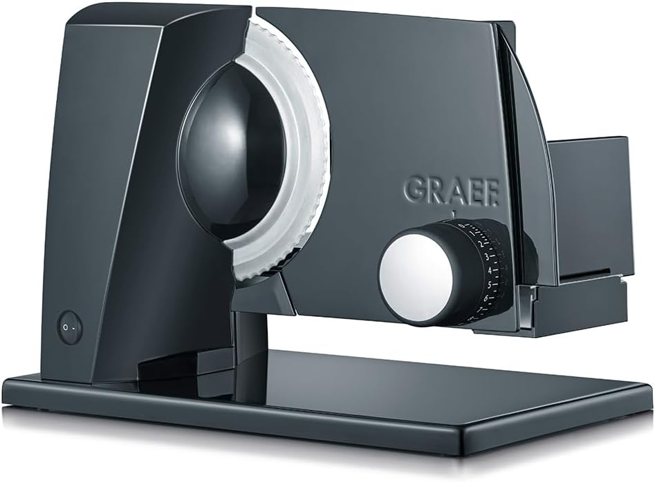 Graef. Snijmachines Graef Sliced Kitchen S11002 allessnijder S11002 zwart