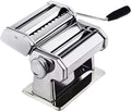 Shchna Pastamachine Gourmet, Handmatige Noodle Machine Pasta Maker Roestvrijstalen Machine Lasagne Spaghetti, Voor Thuis Compact pastamachine