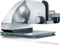 Graef. Snijmachines Graef Master M90 allessnijder zilver kantelsnijder 30°, Ø 170 mm glad massief stalen mes, incl. resthouder