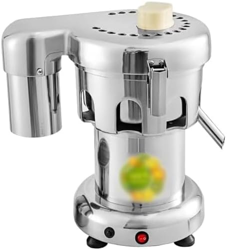 Sapcentrifuge Heavy Duty commerciële - 370W krachtige sapmachine, voor fruit en groenten, voor sapbars, restaurants en hotels