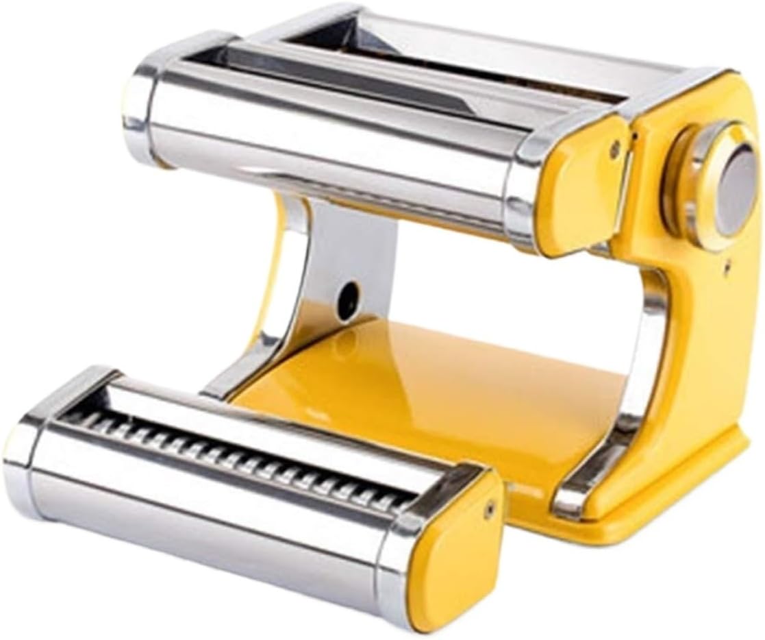 Shchna Pastamachine Gourmet, Roestvrijstalen Pastamachine, Handmatige Pastamaker, Noedelsmaker, Voor Huishoudelijk Gebruik Compact pastamachine
