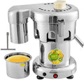 Qxiwaoe Sapcentrifuge Commerciële, 370W elektrische extractorpers centrifugaal sapcentrifuge, 80-100KG/H multifunctionele sapcentrifuge
