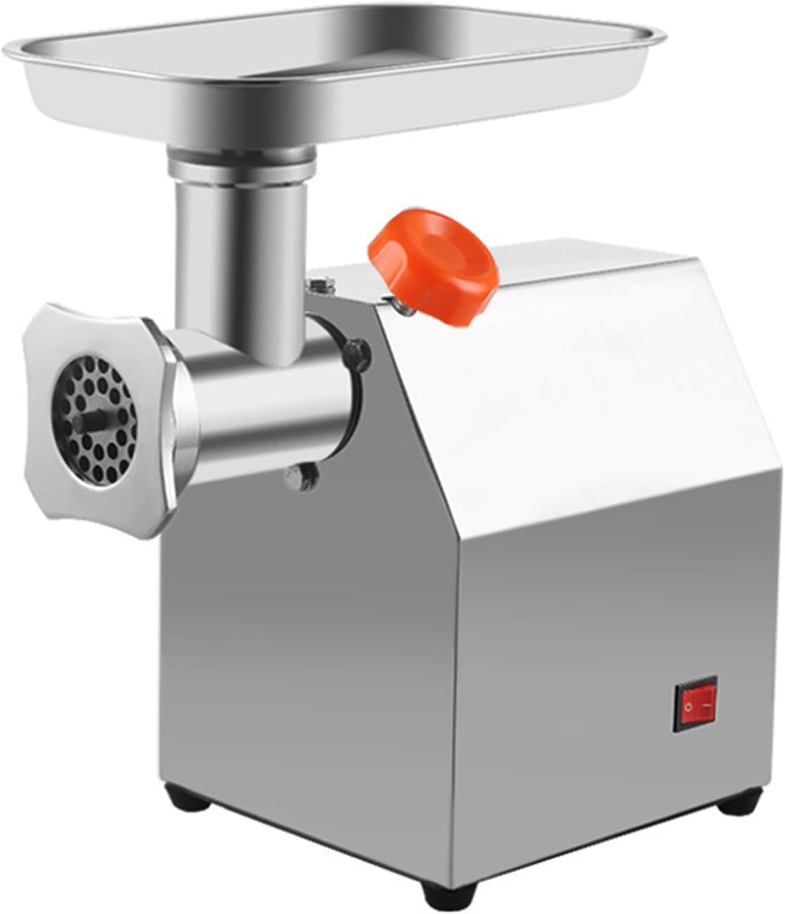 YOtat Vleesmolen Commerciële, Elektrische Vleesslijpmachine, Zware Industriële Vleesmolen, Worstvuller Slijpplaten Vulbuizen, Slijpen Van Kippenbotten