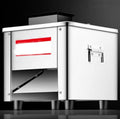 Vleesmolen Lydbmyt Elektrische, 15 mm, 850w krachtige huishoudelijke commerciële vleesmolen, roestvrijstalen automatische versnipperaar, snijmachine