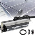 Drfgnf Raamreiniger Fotovoltaïsche reinigingsmachine, voor zonnepaneel, waterdichte zonnepaneelreiniger, intrekbaar, verstelbaar, kit, borstel