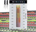 Yqddm Voedseldroger, voor levensmiddelen, commerciële fruit- en vleesmachine, met temperatuurregeling