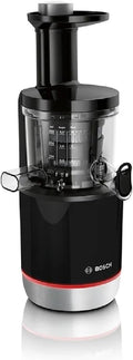 Bosch Sapcentrifuge VitaExtract Slowjuicer, sapcontainer 1000 ml, MESM731M, 150 Watt, zwart/RVS, drie filters, voor fruit of groentesappen