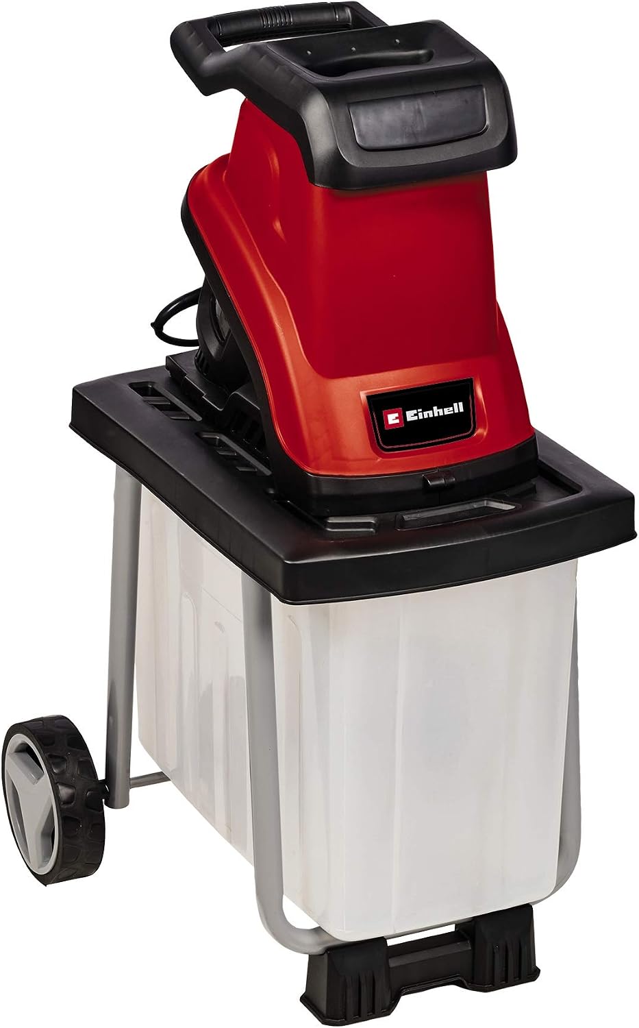 Einhell Tuinfrez GC, KS 2540 CB elektrische messenversnipperaar (2.500 W, max. 40 mm takdikte, opvangbak van 55 l, 2 stalen omkeerbare messen, tamper)
