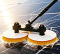 Mcytfbng Raamreiniger Reinigingsmachine, voor zonnepanelen (bereik 3,5–7,5 m), met dubbele kop