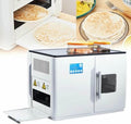 Ojhgrdfv Grill Volledig Automatische Roti Chapati Maker, 1800W Commerciële Broodmachine, Bakt 8 Flatbroads Moeiteloos, Voor Huisgebruik