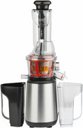 Sapcentrifuge H.Koenig Vertical Juicer GSX22, 82 mm, 400 W, 3 Vuilzeefjes, 60 tpm, Zwart, Vitamine, BPA Vrij, Grote Mond, Zachte Druk