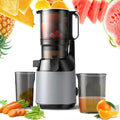 Gthtuhfd Sapcentrifuge Slow Cold Press Juicer, 130 mm brede voergoot, elektrische langzame sapcentrifuge, voor hele groenten en fruit