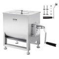 Vevor Vleesmolen BX-30 60L vaste tank verwerkingsapparatuur (mengen van, SUS201, roestvrij staal vlees, worstmachine, gemalen rundvlees handmixer