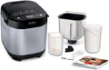 Moulinex Broodbakmachine Brood en behandelt Machine, Metaal/Zwart, met Yoghurt Functie