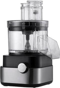 Keukenmachine zxmeimm Commerciële elektrische groentesnijmachine Chopper 600W, met gehaktvorm, plakjesvorm, blokjesvorm