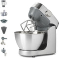 Kenwood Keukenmachine Prospero+ KHC29A.R0SI, 4,3 L roestvrijstalen kom, incl. 10-delige accessoireset, 1000W, incl. EasyWeigh weegschaal, glazen mixer